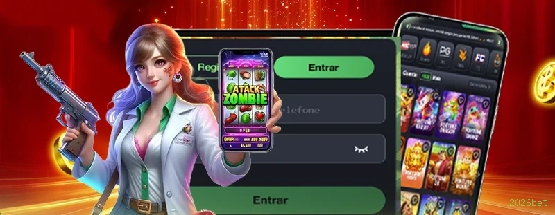 Jogos com dublagem PT-BR no 2026bet — imersão total